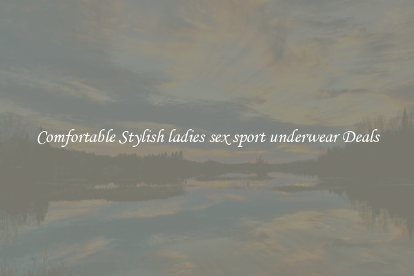 Comfortable Stylish ladies sex sport underwear Deals