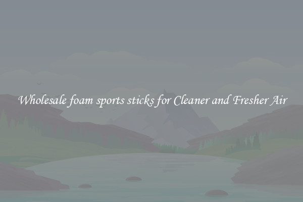 Wholesale foam sports sticks for Cleaner and Fresher Air