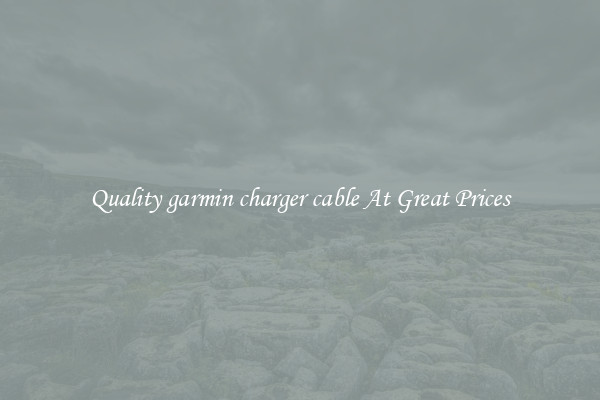 Quality garmin charger cable At Great Prices